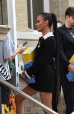 YASMIN FINNEY Leaves Attitude Awards in London 07/28/2022