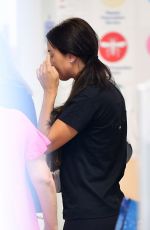 YAZMIN OUKHELLOU Out with Her Arm in a Cast Shopping in Essex 07/14/2022