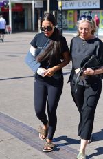 YAZMIN OUKHELLOU Out with Her Arm in a Cast Shopping in Essex 07/14/2022