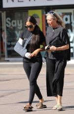 YAZMIN OUKHELLOU Out with Her Arm in a Cast Shopping in Essex 07/14/2022