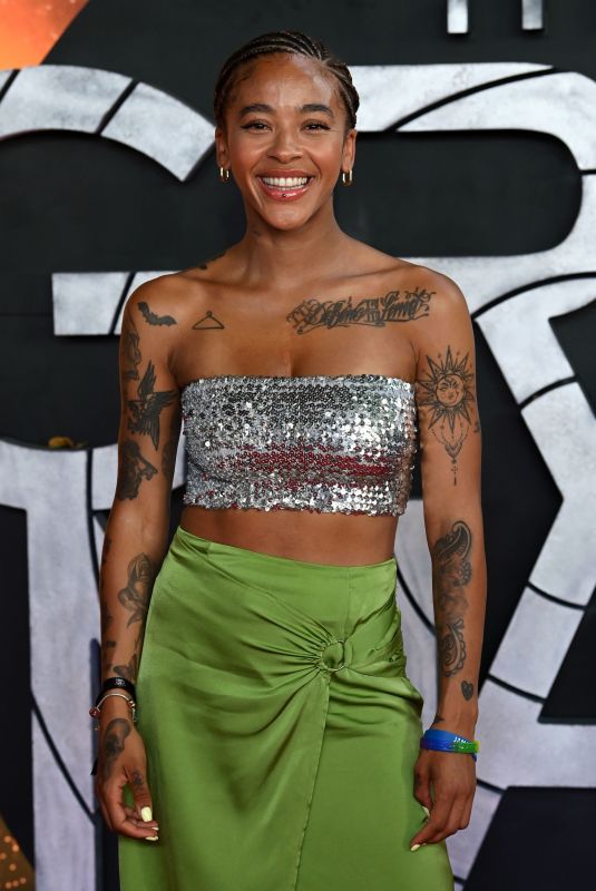 YINKA BOKINNI at The Gray Man Special Screening in London 07/19/2022