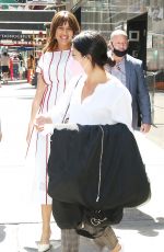 ZAWE ASHTON Arrives at Good Morning America in New York 07/05/2022
