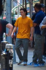 ZENDAYA and Tom Holland Out with His Brother Harry in New York 07/20/2022
