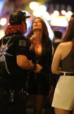 ZITA VASS Arrives at Black Rabbit Lounge on Hollywood Boulevard 07/29/2022