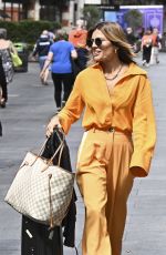 ZOE HARDMAN Leaves Heart FM Breakfast Show in London 07/28/2022