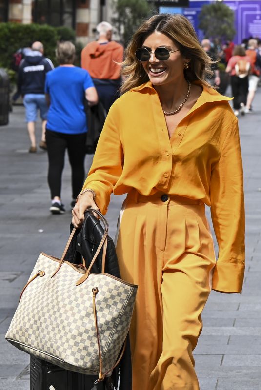ZOE HARDMAN Leaves Heart FM Breakfast Show in London 07/28/2022