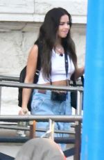 ADDISON RAE and Omer Fedi Take a Boat Ride in Venice 08/12/2022