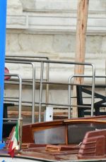 ADDISON RAE and Omer Fedi Take a Boat Ride in Venice 08/12/2022