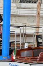 ADDISON RAE and Omer Fedi Take a Boat Ride in Venice 08/12/2022