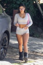 ADDISON RAE Arrives at Pilates Class in West Hollywood 08/30/2022
