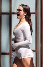 ADDISON RAE Arrives at Pilates Class in West Hollywood 08/30/2022
