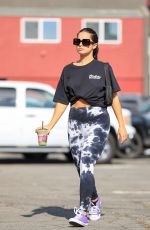 ADDISON RAE Arrives for a Morning Workout in West Hollywood 08/01/2022
