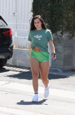 ADDISON RAE HEading to Pilates Class in West Hollywood 08/07/2022