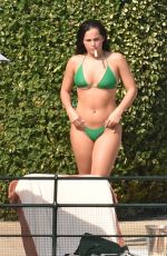 ADDISON RAE in Bikini at a Pool in Portofino 08/17/2022
