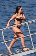ADDISON RAE in Bikini at Lake Como in Italy 08/13/2022