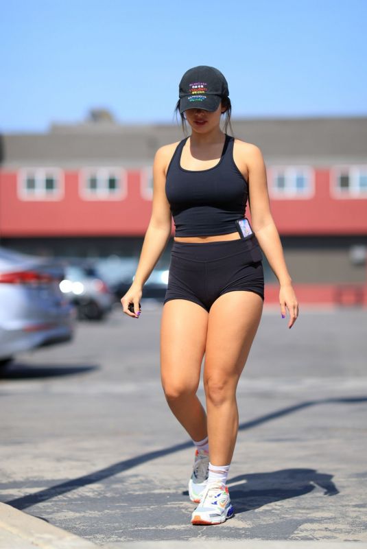 ADDISON RAE Leaves Pilates Class in Los Angeles 08/04/2022
