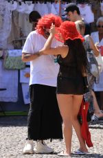 ADDISON RAE Out on Holiday in Portofino 08/16/2022