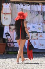 ADDISON RAE Out on Holiday in Portofino 08/16/2022