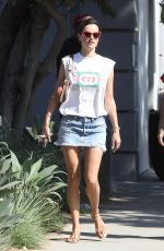 ALESSANDRA AMBROSIO and Matheus Mazzafera Out for Lunch in Santa Monica 08/21/2022