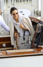 ALESSANDRA AMBROSIO Arrives at 79th Venice International Film Festival 08/30/2022