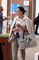 ALESSANDRA AMBROSIO Arrives at Venice Airport 08/30/2022