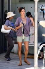 ALESSANDRA AMBROSIO Leaves Workout Session in Brentwood 08/28/2022