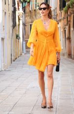 ALESSANDRA AMBROSIO Out at 79th Venice International Film Festival 08/31/2022