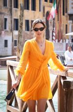 ALESSANDRA AMBROSIO Out at 79th Venice International Film Festival 08/31/2022