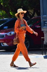 ALESSANDRA AMBROSIO Out for Lunch in Malibu 08/25/2022