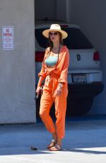 ALESSANDRA AMBROSIO Out for Lunch in Malibu 08/25/2022