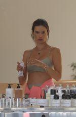 ALESSANDRA AMBROSIO Out Shopping in Beverly Hills 08/23/2022