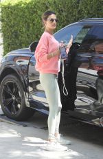 ALESSANDRA AMBROSIO Out Shopping in Beverly Hills 08/23/2022