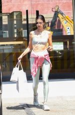 ALESSANDRA AMBROSIO Out Shopping in Beverly Hills 08/23/2022