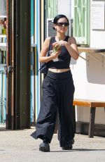 ALEXA DEMIE Out for Iced Green Tea Matcha in New York 08/25/2022