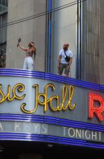 ALICIA KEYS at Radio City Rooftop Photoshoot in New York 08/11/2022