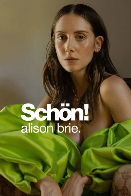 ALISON BRIE in Schon Magazine, August 2022