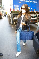 ALISON BRIE Leaves Her Hotel in New York 08/24/2022