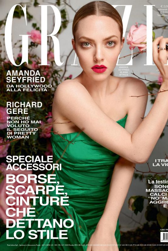 AMANDA SEYFRIED in Grazia Magazine, Italy August 2022