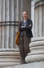 AMANDA SEYFRIED oin the Set of The Crowded Room in New York 08/01/2022