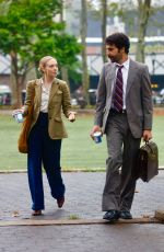 AMANDA SEYFRIED oin the Set of The Crowded Room in New York 08/01/2022