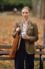 AMANDA SEYFRIED oin the Set of The Crowded Room in New York 08/01/2022