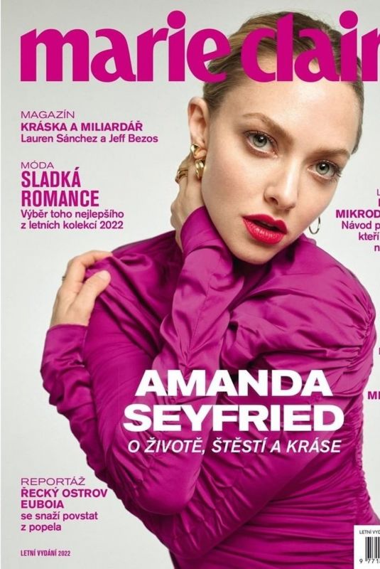 AMANDA SEYFRIED on the Cover of Marie Claire, Czech Summer 2022