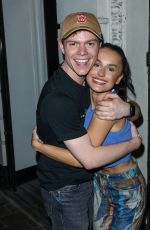 AMBER DAVIES at Back to the Future: The Musical Press Night in London 08/17/2022