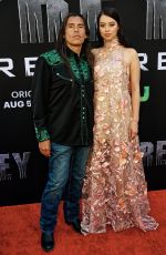 AMBER MIDTHUNDER at Prey Premiere in Los Angeles 08/02/2022