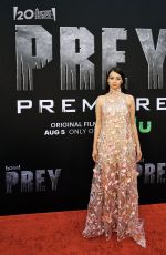 AMBER MIDTHUNDER at Prey Premiere in Los Angeles 08/02/2022