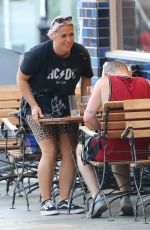 AMELIA LILY Out for Drmiks with Friends at Distillery on Portobello Road in Notting Hill 08/08/2022