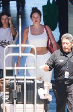 ANASTASIA KARANIKOLAOU Arrives Back in Los Angeles 08/11/2022