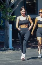 ANASTASIA KARANIKOLAOU, KELSEY CALEMINE and VICTORIA VILLAROEL Out in Los Angeles 08/30/2022