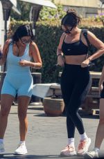 ANASTASIA KARANIKOLAOU, KELSEY CALEMINE and VICTORIA VILLAROEL Out in Los Angeles 08/30/2022