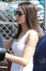 ANGELINA JOLIE OUt Shopping for Plants in Los Angeles 08/27/2022